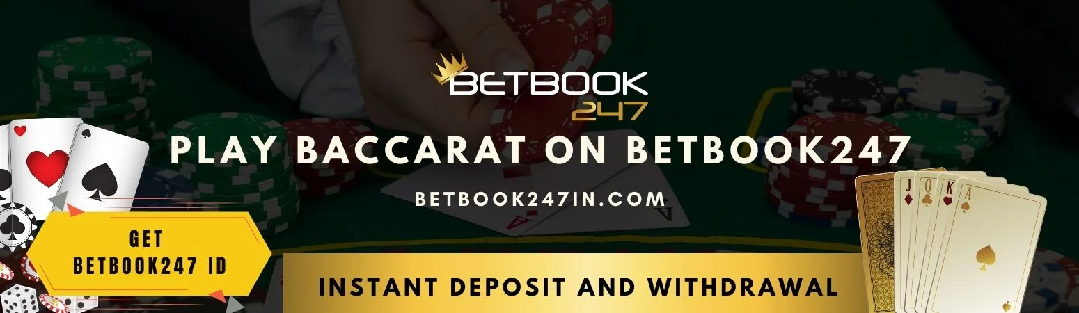 Play baccarat on Betbook247